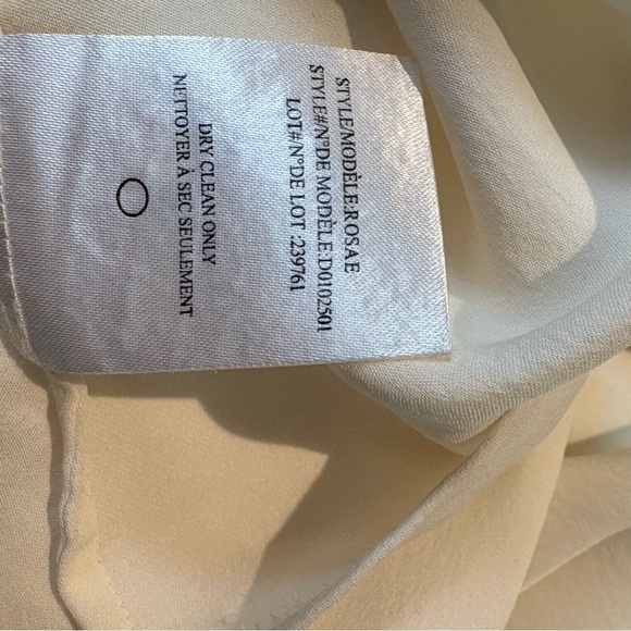 Theory Ivory Sleeveless Blouse - Picture 9 of 9